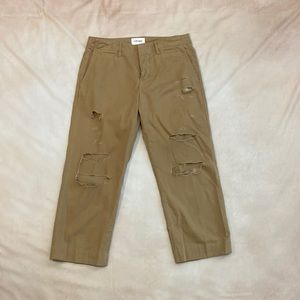 FRAME distressed pants